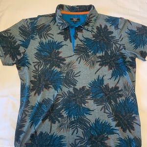 Visconti black bit casual short sleeve shirt